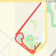 2012 Gilbert Christian Cross Country Course thumbnail