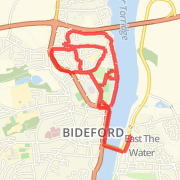 Bideford tri 2012 - new run route thumbnail