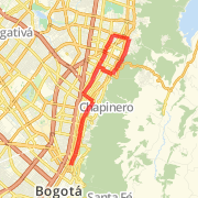 A 15.15 km run mapped on Sun Jul 08 2012 thumbnail