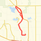 A 10.8 mi run mapped on Wed Aug 01 2012