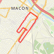 2.80 mi Run in Macon on Aug 16, 2012 6:31 thumbnail