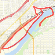 St. Paul River Walk in St Paul, MN, United States | MapMyWalk