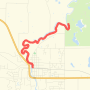 Lake Rebecca Park to Delano Kayak Route on Crow River in Rockford, MN ...