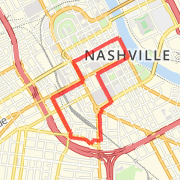 Nashville Downtown/Gulch 5k in Nashville, TN, United States | MapMyRun