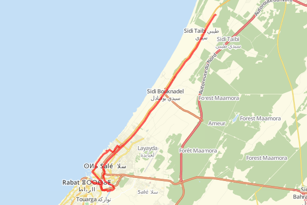 58.20km Road Cycling