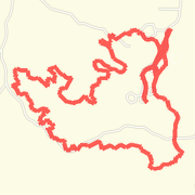 Clear Springs trail run on 3/29/14 - phone died thumbnail