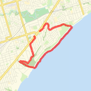 Scarborough Bluffs hike in Toronto, Canada | MapMyWalk