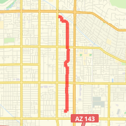 Peoria Sports Complex 10k - 10km Running Route near Peoria (ID: 2143342)