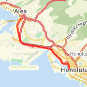 Great Aloha Run 8.15 Mile Route in Honolulu, HI, United States | MapMyRun