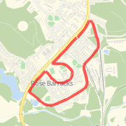 Rose Barracks Main Loop in Vilseck, Germany | MapMyRun